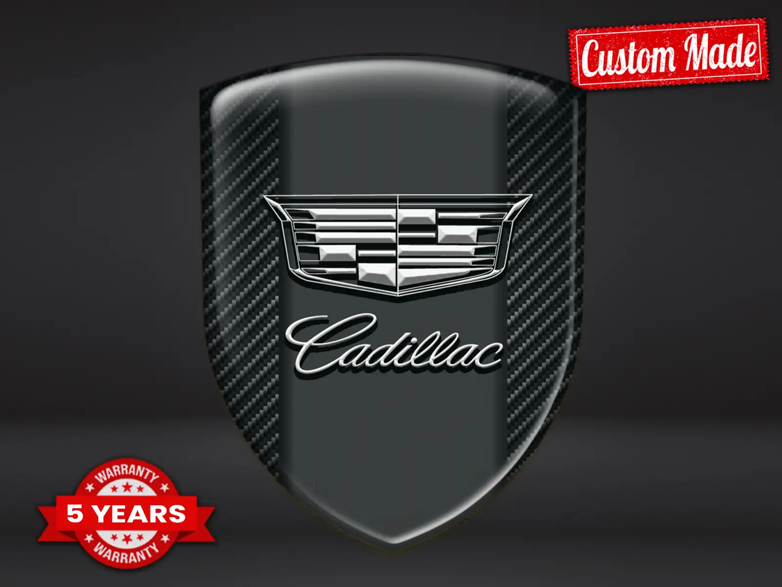 Cadillac Business Sticker Personalisiert Limitiert Stilvoll